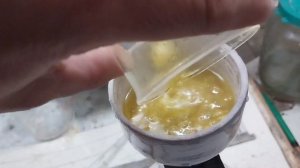 Аффинаж золота из механизмов часов.