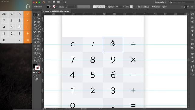 UI Design Speedart - Calculator Concept смотреть онлайн