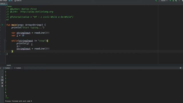 Kotlin Tutorial 7 - i cicli While e Do While смотреть онлайн