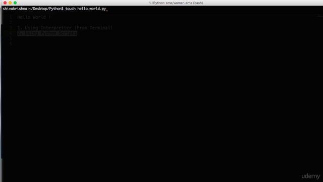 Write Your First Programme in Python | Hello World | LEARN PYTHON.| VIDEO NO:4 смотреть онлайн