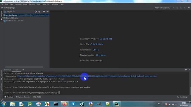 Django 3. Урок 1. Создаем пустой проект смотреть онлайн