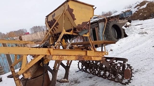 Сеялка СКП 2,1 Омичка. Обзор, ремонт смотреть онлайн
