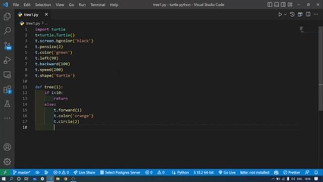 Tree design in python @codewithvikas смотреть онлайн