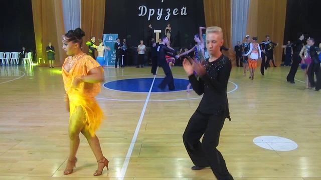 Встреча друзей - 2015. Бальные танцы в Казани смотреть онлайн