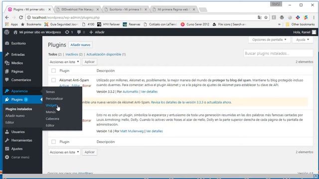 Que son los Temas, Plugins y Widgets en Wordpress смотреть онлайн