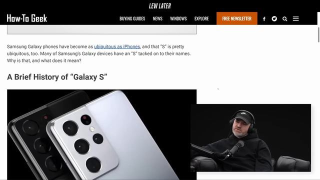 What Does The 'S' In The Samsung Galaxy S Stand For? смотреть онлайн
