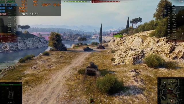 e3 1270 + GTX 1050Ti World of Tanks смотреть онлайн