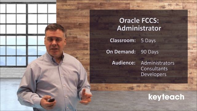 01 FCCS Administrator Training Course for System Administrators and Implementation Consultants смотреть онлайн