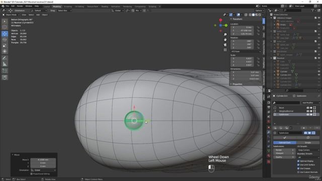 8. Моделирование в #blender, Часть 6