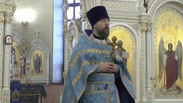 Введение во храм Пресвятой Богородицы. Слово по окончании богослужения смотреть онлайн