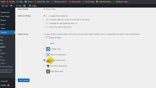How To Change the Default Avatar on WordPress смотреть онлайн