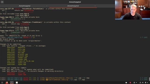 FIX STRING ESCAPE SEQUENCES | Make a Lisp in C++ (mal) | Step 4c смотреть онлайн