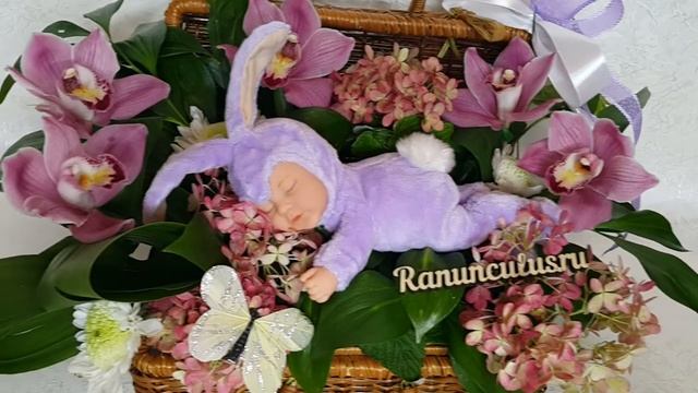 Букет на выписку из роддома смотреть онлайн