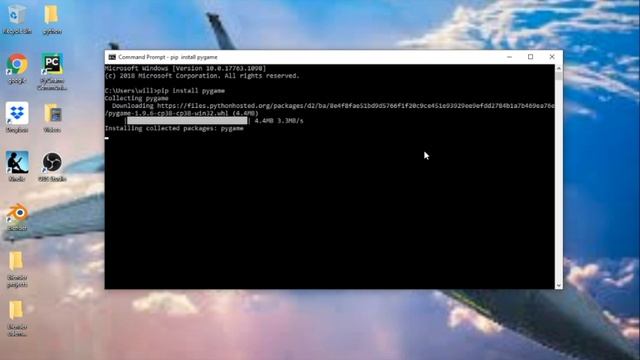 how to install pygame for python 3.8 in смотреть онлайн