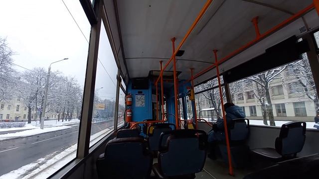 Трамвай минска БКМ 60102 бортовой номер 130 маршрут Д/С "Озеро"-Д/С "Зелёный Луг " (заказной) смотреть онлайн