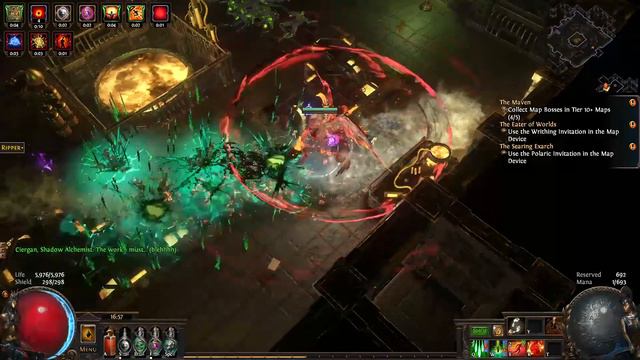 Path of Exile - Foundry Map Boss (SSF Kalandra HC) смотреть онлайн