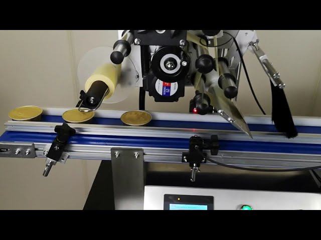 Автоматический этикетировщик (аппликатор) МТА-160 для плоских бутылок смотреть онлайн