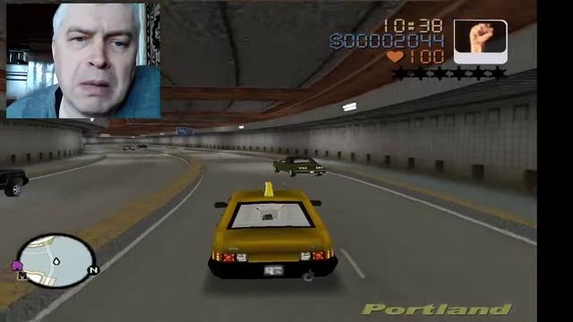 Летсплей игра ГТА 3, зима - Grand Theft Auto 3 Frosted Winter, человек Геннадий Горин играет в игру смотреть онлайн