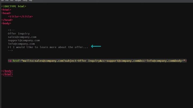 HTML Mailto Links: Set Email Subject, CC, BC, Content (EASY) смотреть онлайн