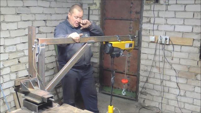 ШТАНГА ДЛЯ ТЕЛЬФЕРА. СВОИМИ РУКАМИ смотреть онлайн