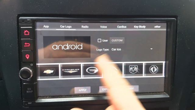 Включение ,выключение камеры заднего вида Idoing