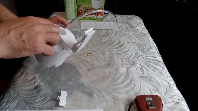 Обзор и установка капельного полива комнатных растений с таймером смотреть онлайн