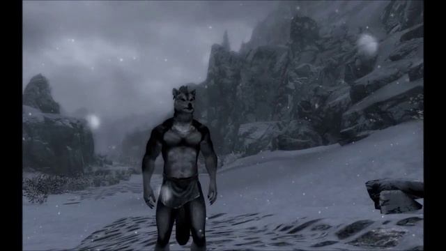 Skyrim. Раса Волков. Обзор модов. смотреть онлайн