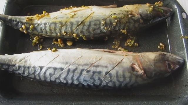 HOW TO BAKE MACKEREL #youtube #subscribe #cooking смотреть онлайн