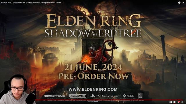 Reacting to 🌚Elden Ring: Shadow of the Erdtree - First DLC Trailer смотреть онлайн