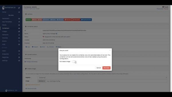 How to Update Docker Containers using Portainer