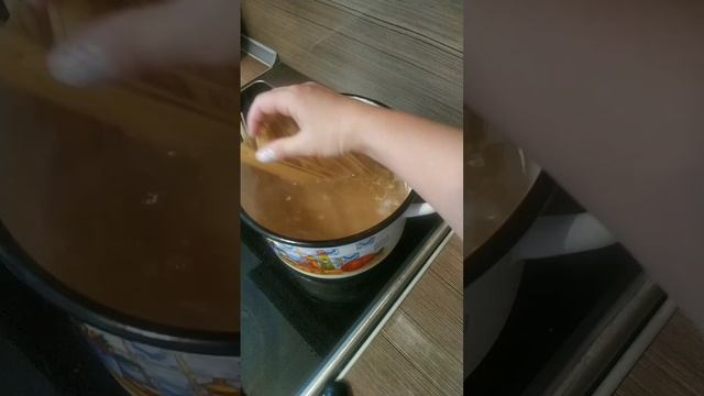 Спагетти с самой вкусной поджаркой #вкусныерецепты