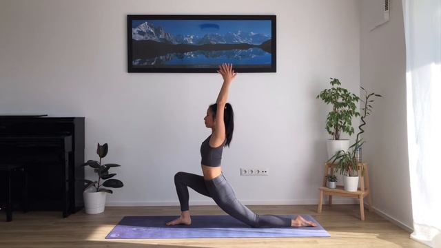 HOW TO DO A MOON SALUTATION - for a calming and cooling practice смотреть онлайн