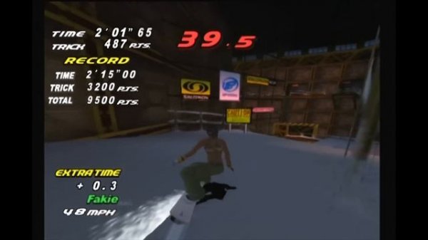Classic Game Room - RIPPIN' RIDERS SNOWBOARDING review for Sega Dreamcast
