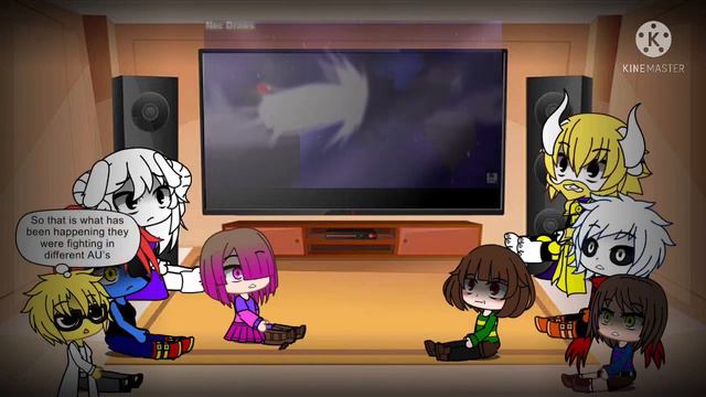 Undertale reacts to Ink vs Error смотреть онлайн