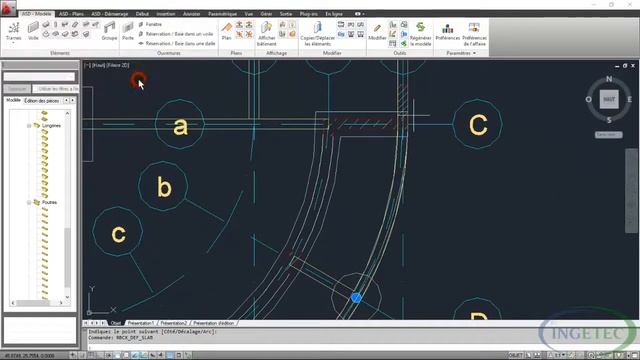 AutoCAD Structure - Phase 07 Modélisation du plancher смотреть онлайн