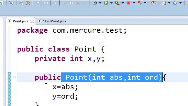 TP JAVA 1 constructeur, surdefinition et conversions implicites des arguments effectifs смотреть онлайн