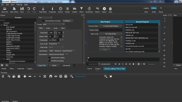 how to fix shotcut export problem смотреть онлайн