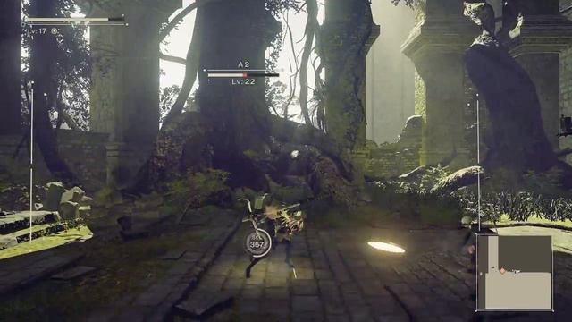 [2B] NieR:Automata 니어:오토마타 A2전투 смотреть онлайн