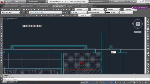 Học autocad 17 : P2 Hướng dẫn triển khai bản vẽ kiến trúc bằng XREFS drawing detail in autocad смотреть онлайн