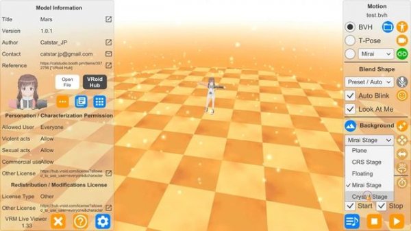 VRM Live Viewer #2: Основные настройки ?