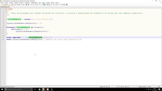 Live - Curso básico de programação em PHP - Parte 5: Arrays Correção dos exercicios. смотреть онлайн