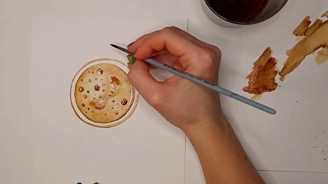 Рисование кофе смотреть онлайн