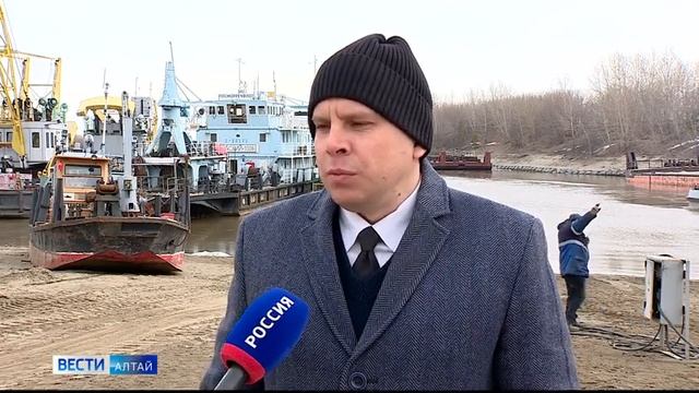 Сегодня в Алтайском крае в пробные рейсы выйдут первые корабли смотреть онлайн