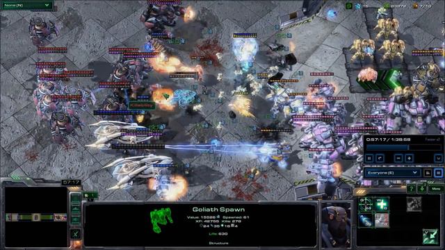 Spudheds Plays - Nexus Squadron Strike: Starcraft 2 custom map G3 смотреть онлайн
