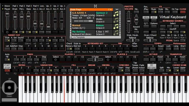 Mən səni axtarıram - KORG PA4X - PC смотреть онлайн