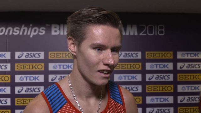 WIC 2018 Birmingham - Pavel Maslak CZE 400 Metres Men Heat 6 смотреть онлайн