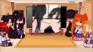 Реакция на яндере симулятор {аяно + будо}