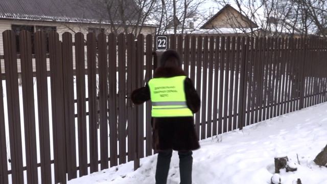 Сотрудники скопинского ВДПО провели очередной подворный обход.