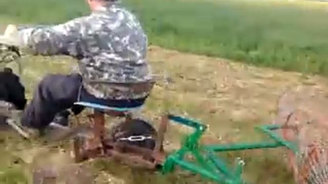 Граблі Сонечко до мотоблока - Ворушіння смотреть онлайн
