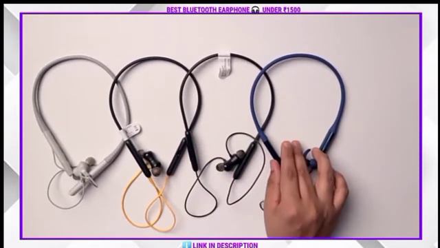 Top 5 Best Bluetooth Neckband  Earphones Under 1500 ₹ 2022 ||  Best Bettery Pickup Neckband ⚡⚡
